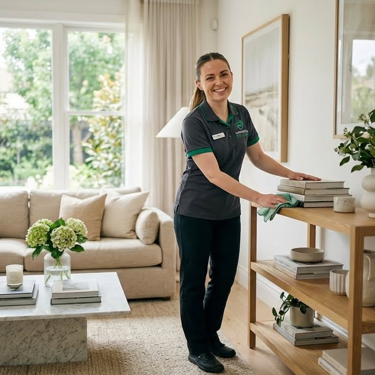 Profesionales de limpieza